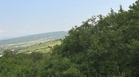,By car on mountain Vídeos de archivo 25594898