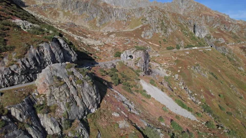 Car on mountain road Stock-Footage 268209537