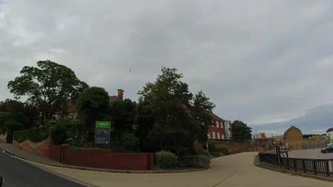 Car Mounted Camera Time Lapse Street View of Ramsgate Ocean City Video stock 314488449