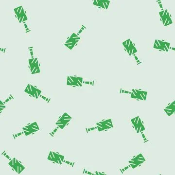 Car mounted tablet auto tainment glyph seamless pattern Stock Illustration