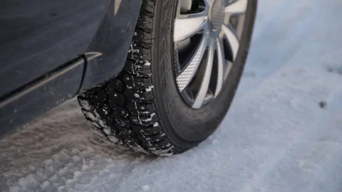 Car movement with slippage Stock Footage 73416329
