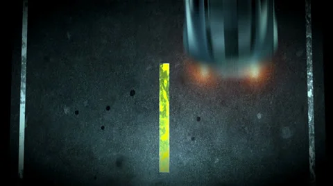 Car moves on the road Stock Footage 33867324