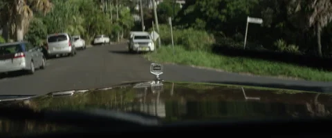 Car moving on road Stock-Footage 67021567