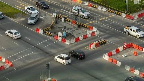 CAR MOVING TIMELAPSE Vidéo 88341038