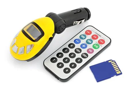 Car mp3 player Stock Photos