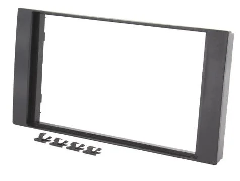Car navigation double DIN frame Foto stock