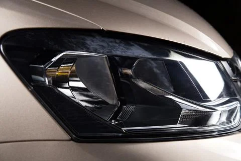 Car new headlight Foto stock
