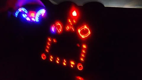 Car night light Stock Photos