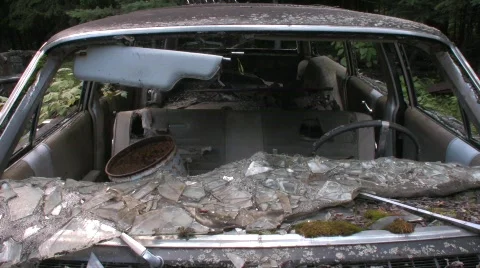 Car no windshield Stock-Footage 506902