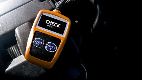 Car OBD2 Engine Diagnostic Scanner Stock Photos