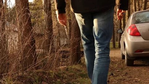 Car opening Stock-Footage 129268080