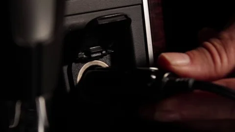 Car Outlet Plug 3 Stock Footage 79019772
