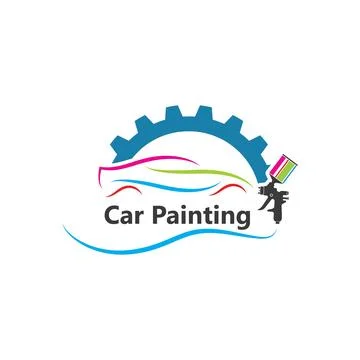 Car paint vector illustration design 스톡 일러스트