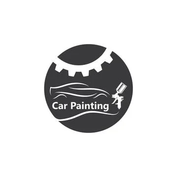 Car paint vector illustration design Stock Illustration