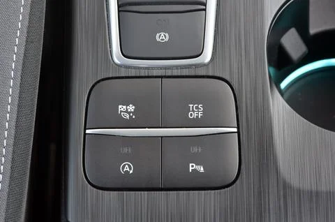Car panel buttons Stock Photos