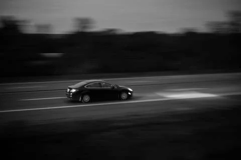 Car panning Stock Photos