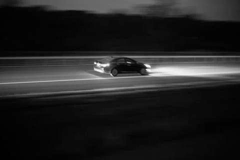 Car panning Stock Photos