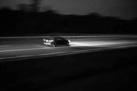 Car panning Stock Photos