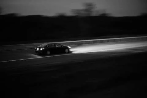 Car panning Stock Photos