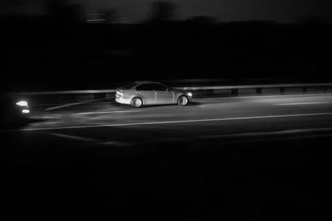 Car panning Stock Photos