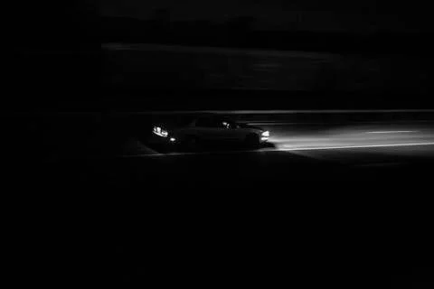 Car panning Stock Photos