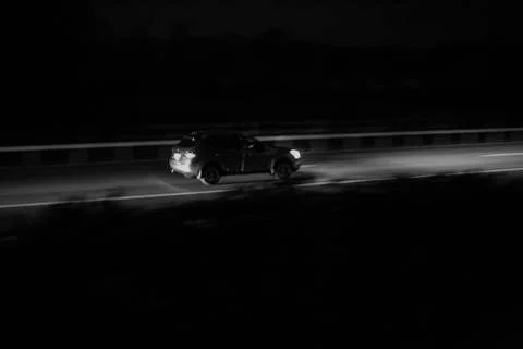 Car panning Stock Photos
