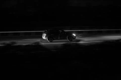 Car panning Stock Photos