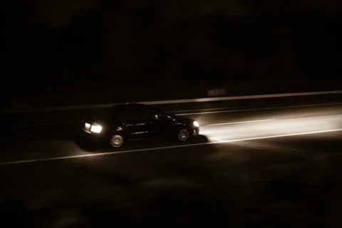 Car panning Stock Photos