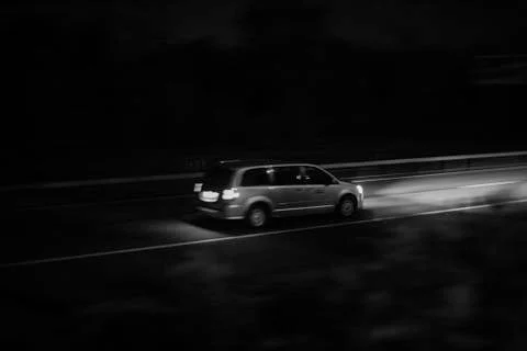 Car panning Stock Photos