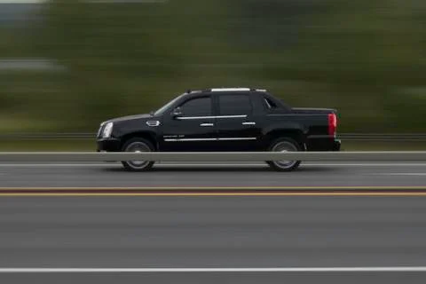 Car panning Stock Photos