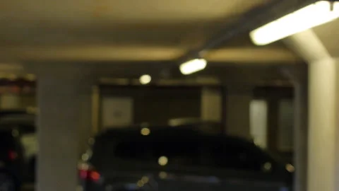Car Park Focus Rack Stock Footage 150400217
