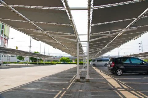 Car park Stock Photos