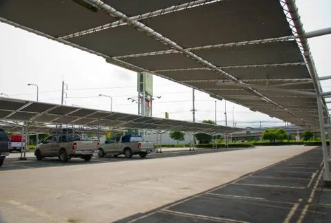 Car park Stock Photos