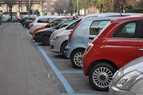 Car park Stock Photos