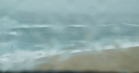 Car parked in front of the sea Stock Footage 110744310