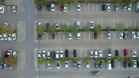 Car parking area Stock Footage 219257596