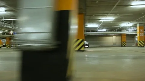 Car in the parking Stock Footage 78552059