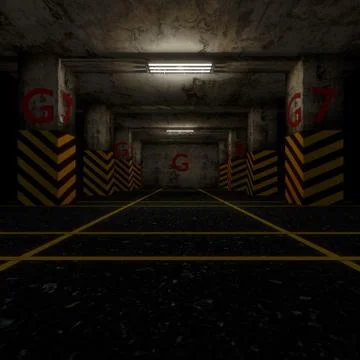 Car parking g. Stock Illustration