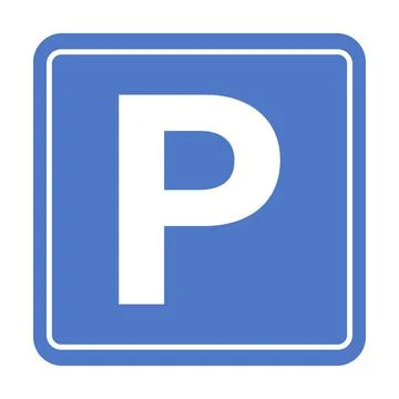Car parking icon vector for graphic design, logo, website, social media, mobi Stock Illustration