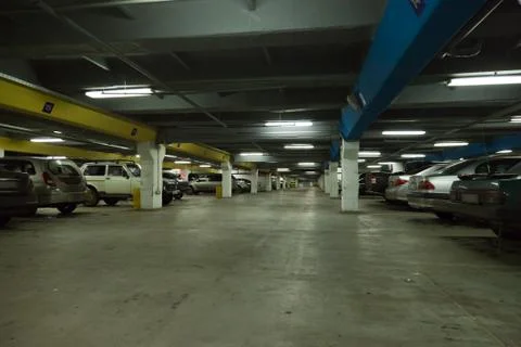 Car parking Stock Photos
