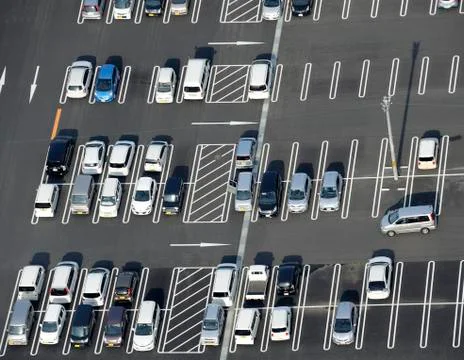 Car parking Stock Photos