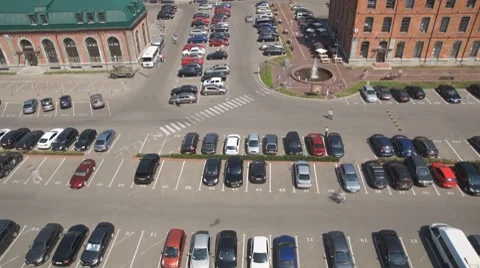 Car parking, time-lapse Video stock 7906214