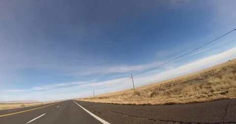 Car Passing Another car on the Road Video stock 100249067