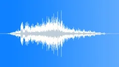 Car passing on cobblestone at morningSound Effect