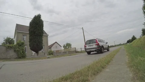 Car passing Stock Footage 83615035