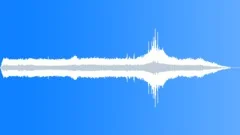 Car passing through rail crosssingSound Effect