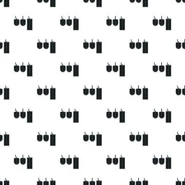 Car pedal control system driving seamless pattern イラスト素材