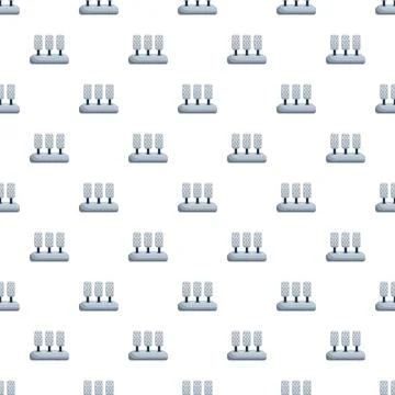 Car pedals pattern for manual transmission seamless design Stock Illustration