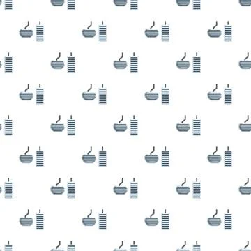 Car pedals seamless pattern for automotive design Stock Illustration