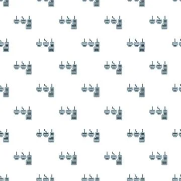 Car pedals seamless pattern with clutch brake accelerator Stock Illustration